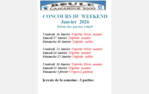 concours  janvier