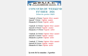 programme  fevrier