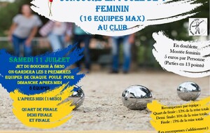 concours feminin