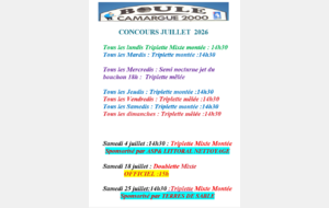 concours juillet