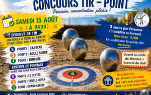 Concours Tir-point d'Aout  (homme et femme )