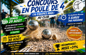 Coucours par Poules d'Aout