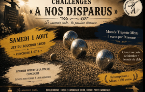 challenges "à nos disparus"
