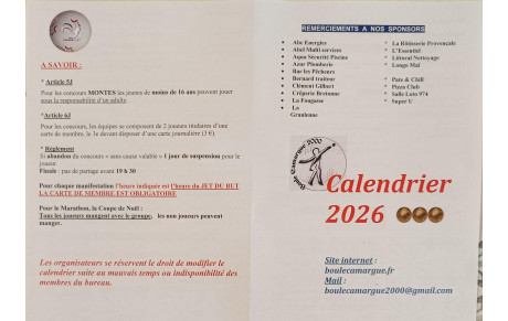 programme 2026 sponsors