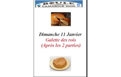 galette des rois 2026