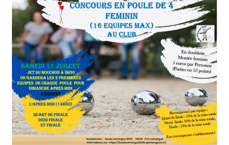 concours feminin
