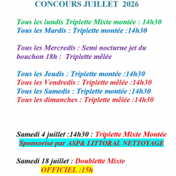 concours juillet