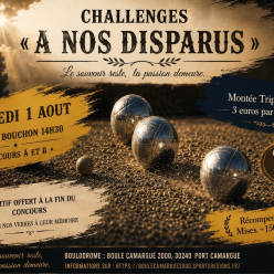 challenges "à nos disparus"